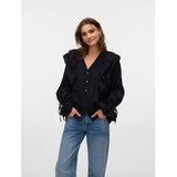 Vero Moda VERO MODA Damen Hemd VMKAUSA Shirt Black