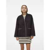 Vero Moda VERO MODA Damenjacke VMLIVA Jacket Black WHITE DETAIL