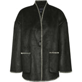 Vero Moda VERO MODA Damenjacke VMLIVA Jacket Black WHITE DETAIL