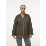 Vero Moda VERO MODA Damenjacke VMLIVA Jacket Peat OATMEAL DETAIL