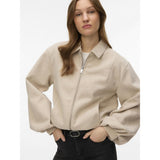 Vero Moda VERO MODA Damen Jacke VMMaddie Jacket Oatmeal MELANGE