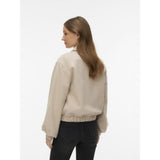 Vero Moda VERO MODA Damen Jacke VMMaddie Jacket Oatmeal MELANGE