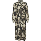 Vero Moda VERO MODA Damen Kleid VMCELINA Restudsalg Black Graphic