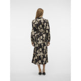 Vero Moda VERO MODA Damen Kleid VMCELINA Restudsalg Black Graphic