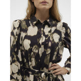 Vero Moda VERO MODA Damen Kleid VMCELINA Restudsalg Black Graphic