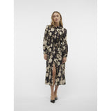 Vero Moda VERO MODA Damen Kleid VMCELINA Restudsalg Black Graphic