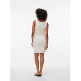 Vero Moda VERO MODA Damenkleid VMDOLLY Dress Snow white