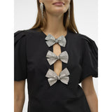 Vero Moda VERO MODA Damenkleid VMELLISON Restudsalg Black