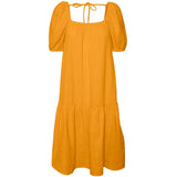 Vero Moda VERO MODA Damenkleid VMNATALI Restudsalg Radiant Yellow
