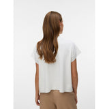 Vero Moda VERO MODA Damenpolo AWALICE Polo Snow white