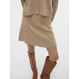 Vero Moda VERO MODA Damenrock VMGOLD Restudsalg Silver Mink W. MELANGE