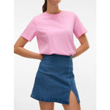 Vero Moda VERO MODA Damenrock VMNELLY Skirt Medium blue denim