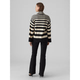 Vero Moda VERO MODA Damen Strick VMHERMOSA Restudsalg Black W BIRCH