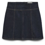 Vero Moda VERO MODA Rock AWRILA Skirt Dark Blue Denim Rinse
