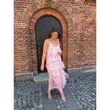 VILA VILA DAMEN KLEID VIHARLEY Dress Sea Pink SMALL FLOWERS