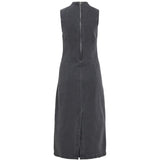 VILA VILA DAMEN KLEID VINONA Dress Medium Grey Denim