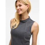 VILA VILA DAMEN KLEID VINONA Dress Medium Grey Denim