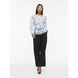 VILA VILA Damen Bluse VIBillie Blouse Nantucket Breeze