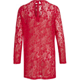 VILA VILA Damen Bluse VISELLY Blouse Poppy Red