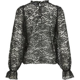 VILA VILA Damen Bluse VIVera Blouse Black