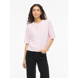 VILA VILA Damen Cardigan VILIGA Cardigan Cherry Blossom MELANGE