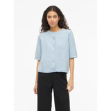 VILA VILA Damen Cardigan VILIGA Cardigan Nantucket Breeze MELANGE