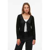 VILA VILA Damen Cardigan VIMIRONA Cardigan Black Beauty
