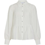 VILA VILA Damen Hemd VIKATRIA Shirt Cloud Dancer