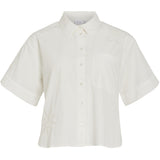 VILA VILA Damen Hemd VILAYKI Shirt Snow white