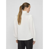 VILA VILA Damen Hemd VILUTTO Restudsalg Cloud Dancer