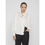 VILA VILA Damen Hemd VILUTTO Restudsalg Cloud Dancer
