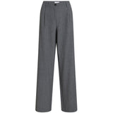VILA VILA Damen Hose VIKARI Pant Dark grey melange