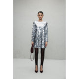 VILA VILA Damen Kleid VICHAYA Restudsalg Silver