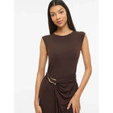 VILA VILA Damen Kleid VIJUSTINE Dress Slate black