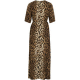 VILA VILA Damen Kleid VILEA Dress Black Leo