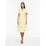 VILA VILA Damen Kleid VILOVIE Dress Pastel Yellow
