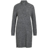 VILA VILA Damen Kleid VINYNNI Dress Dark grey melange