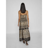 VILA VILA Damen Kleid VIRAMONE Restudsalg Feather Gray Graphic