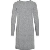 VILA VILA Damen Kleid VIRIL Restudsalg Medium grey melange