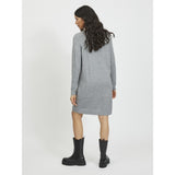VILA VILA Damen Kleid VIRIL Restudsalg Medium grey melange