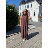 VILA VILA Damen Kleid VISNOWDROP Dress Shaved Chocolate