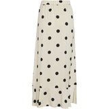 VILA VILA Damen Rock VICLAIRE Skirt Birch BLACK DOTS
