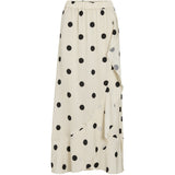 VILA VILA Damen Rock VICLAIRE Skirt Birch BLACK DOTS