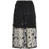 VILA VILA Damen Rock VIada Skirt Black Beauty