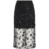 VILA VILA Damen Rock VIada Skirt Black Beauty