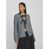 VILA VILA Damen Strickjacke VIBOWS Restudsalg Medium grey melange
