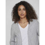 VILA VILA Damen Cardigan VIRIL Cardigan Light Grey Melange