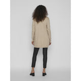 VILA VILA Damen Cardigan VIRIL Cardigan Natural MELANGE