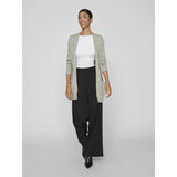 VILA VILA Damen Cardigan VIRIL Cardigan Oil Green MELANGE