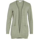 VILA VILA Damen Cardigan VIRIL Cardigan Oil Green MELANGE